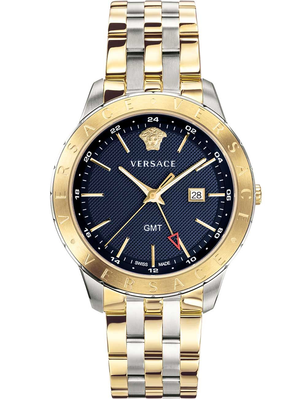 Meeste käekell Versace Univers Bicolor GMT VEBK01019 - Premiumkellad
