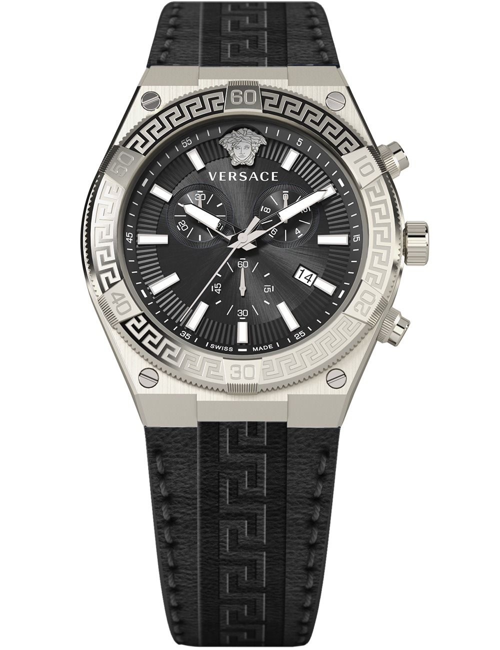 Meeste käekell Versace Sporty Greca Chrono VESO00222 - Premiumkellad