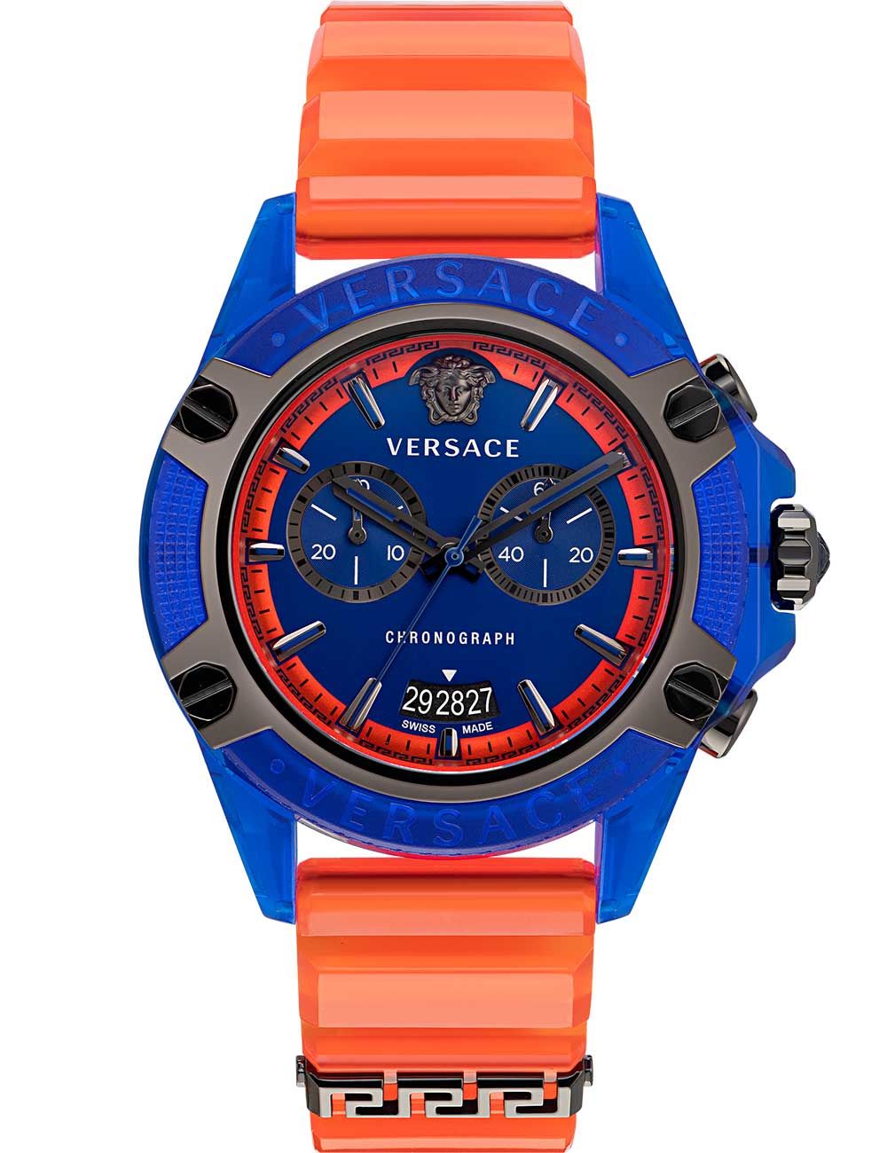 Unisex käekell Versace Active Policarbonat Chrono VEZ700922 - Premiumkellad