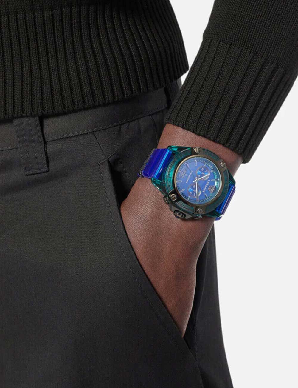 Meeste käekell Versace Active Policarbonat Chrono VEZ701122 - Premiumkellad