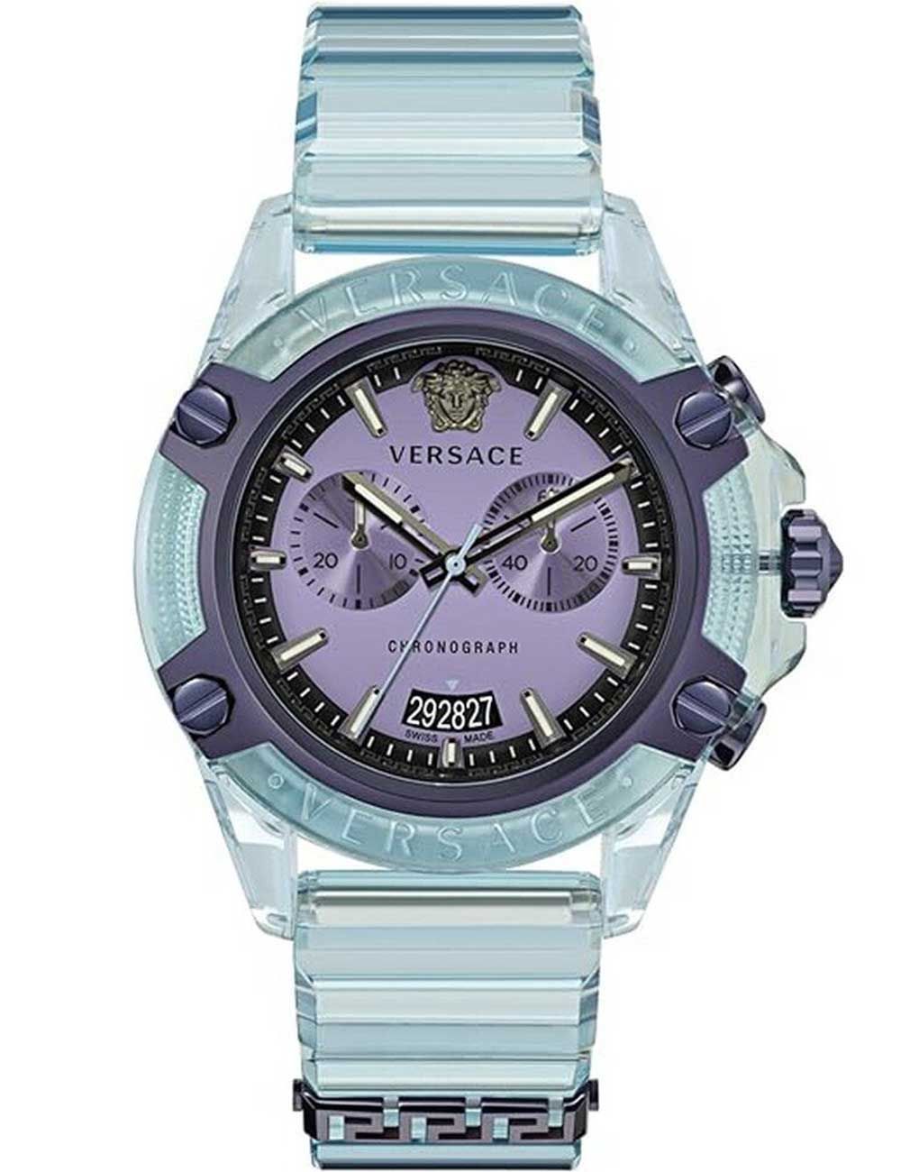Unisex käekell Versace Active Policarbonat Chrono VEZ701523 - Premiumkellad