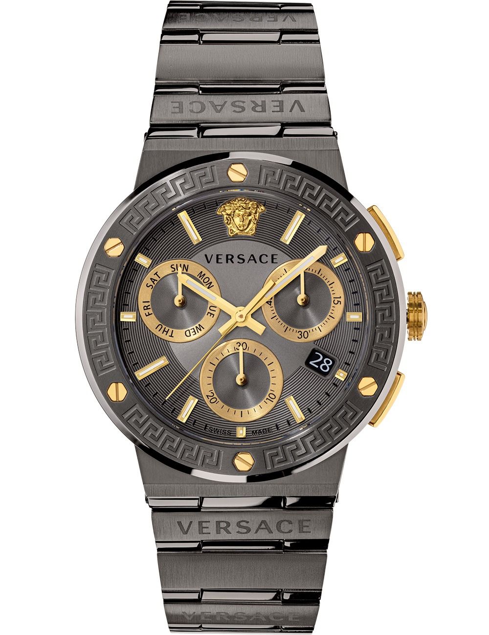 Meeste käekell Versace Greca Logo Chrono VEZ900521 - Premiumkellad