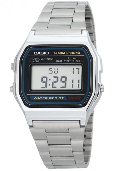 Unisex käekell Casio Retro Vintage A158WA-1DF - Premiumkellad