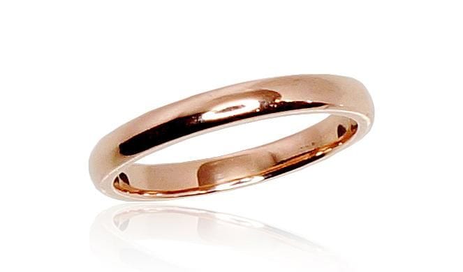 Kullast abielusõrmus #1100001(Au-R), Punane Kuld 585° - Premiumkellad