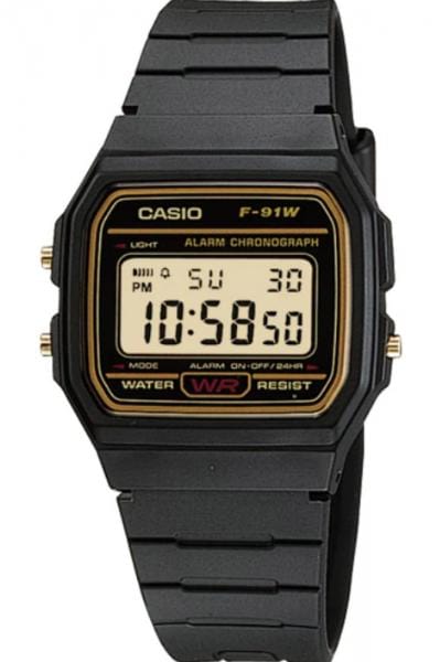 Unisex käekell Casio Retro Vintage F-91WG-9QEF - Premiumkellad