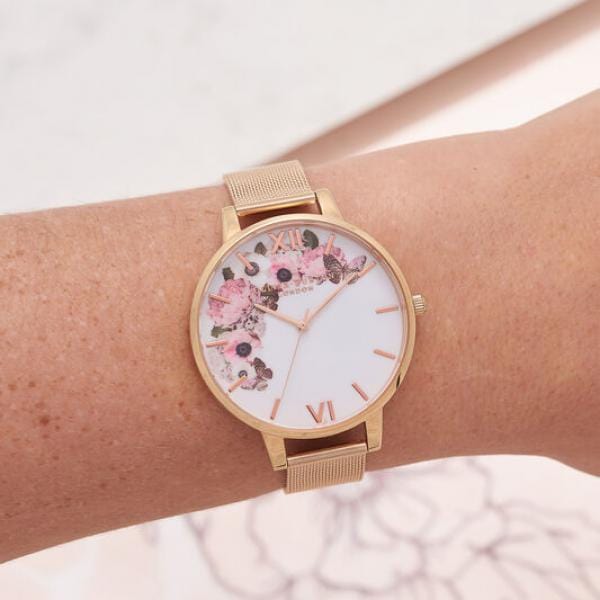 Naiste käekell Olivia Burton Signature Floral OB16WG18 - Premiumkellad