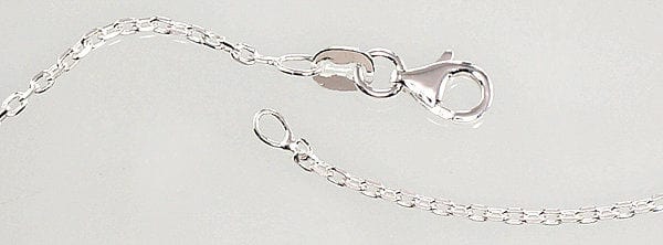 Hõbekett Anchor 1.2 mm , kantide teemanttöötlus #2400094, Hõbe 925° - Premiumkellad