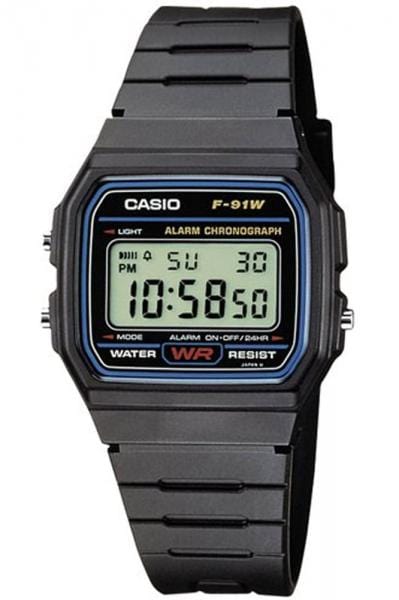 Unisex käekell Casio Retro Vintage F-91W-1YER - Premiumkellad