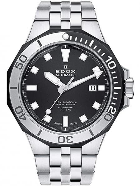 Meeste käekell Edox Delfin Diver 80110-357NM-NIN - Premiumkellad