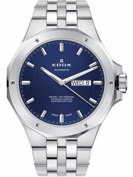 Meeste käekell Edox Delfin 88005-3M-BUIN - Premiumkellad