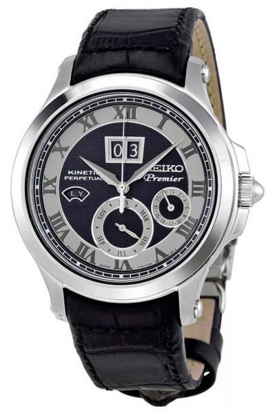 Meeste käekell Seiko Premier Kinetic Perpetual SNP049 - Premiumkellad