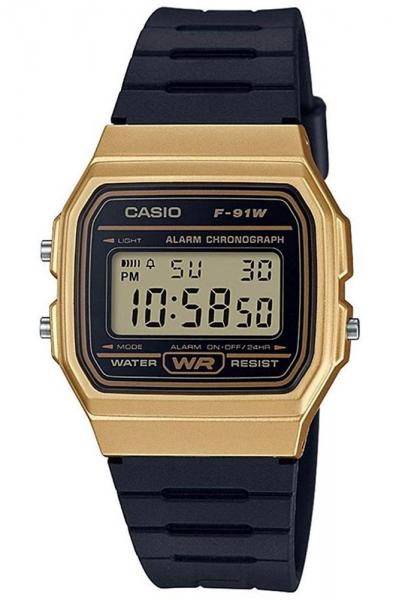 Unisex käekell Casio Retro Vintage F-91WM-9ADF - Premiumkellad