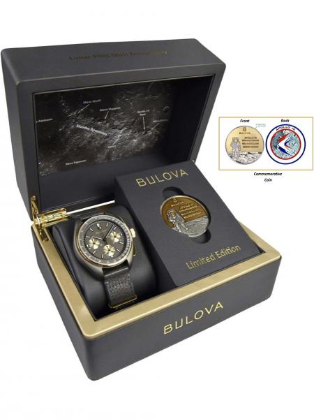 Meeste käekell Bulova Lunar Pilot Limited Edition 98A285 - Premiumkellad