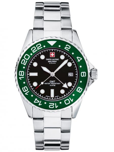 Meeste käekell Swiss Alpine Military Master Diver GMT 7052.1133 - Premiumkellad