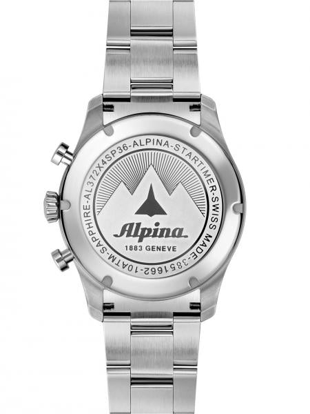 Meeste käekell Alpina Startimer Pilot AL-372BW4S26B - Premiumkellad