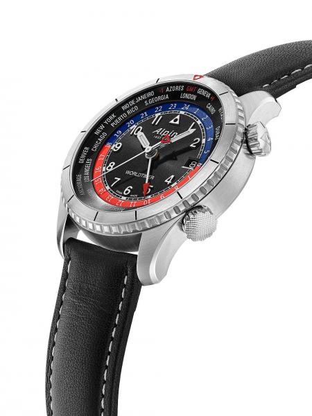 Meeste käekell Alpina Startimer Pilot Worldtimer AL-255BRB4S26 - Premiumkellad