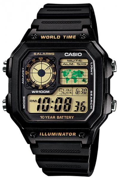 Meeste käekell Casio Collection AE-1200WH-1BVDF - Premiumkellad